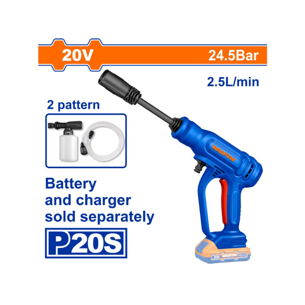 20v Ps+c/l Pressure Washer 24.5bar No B/c