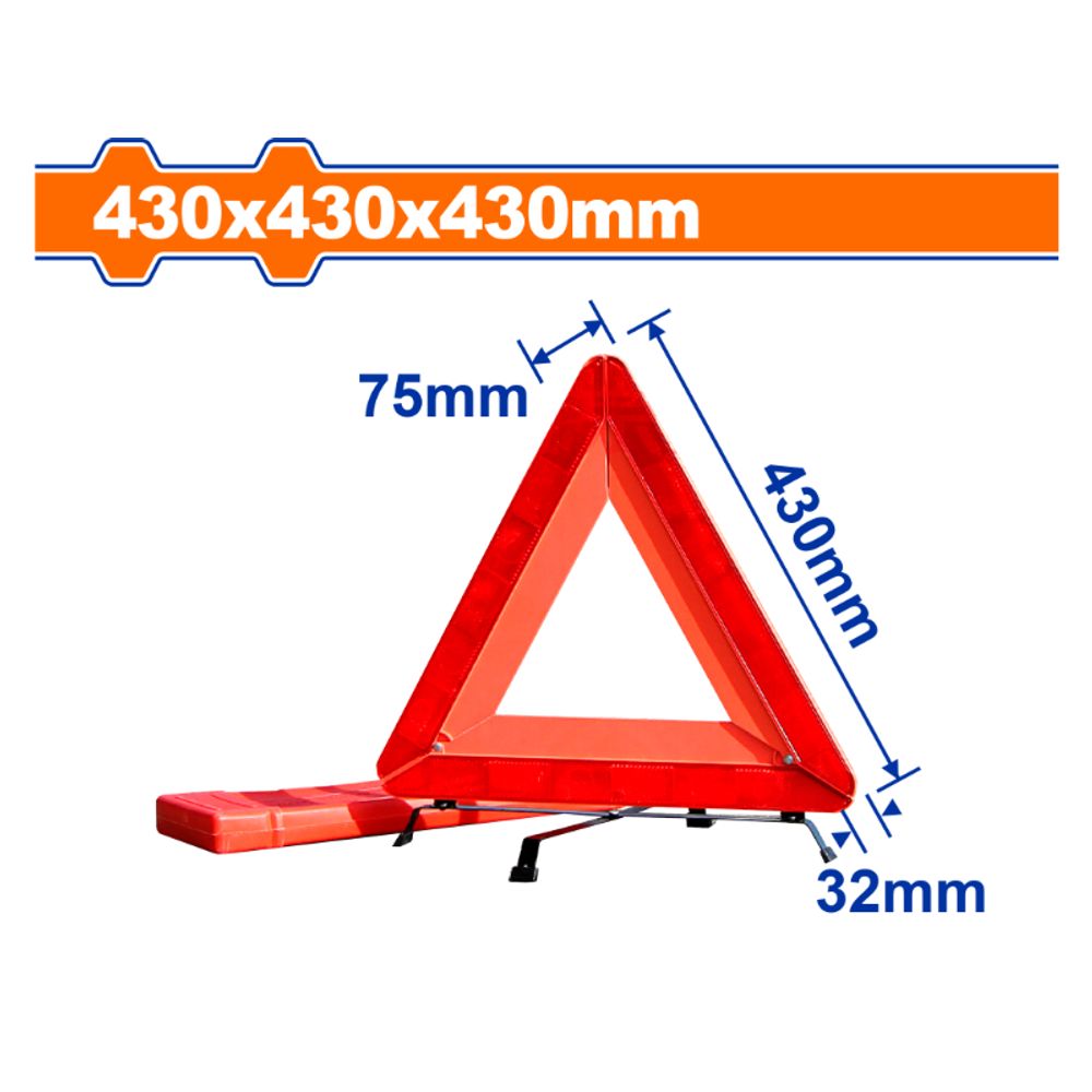 Warning Triangle 43x43x43cm