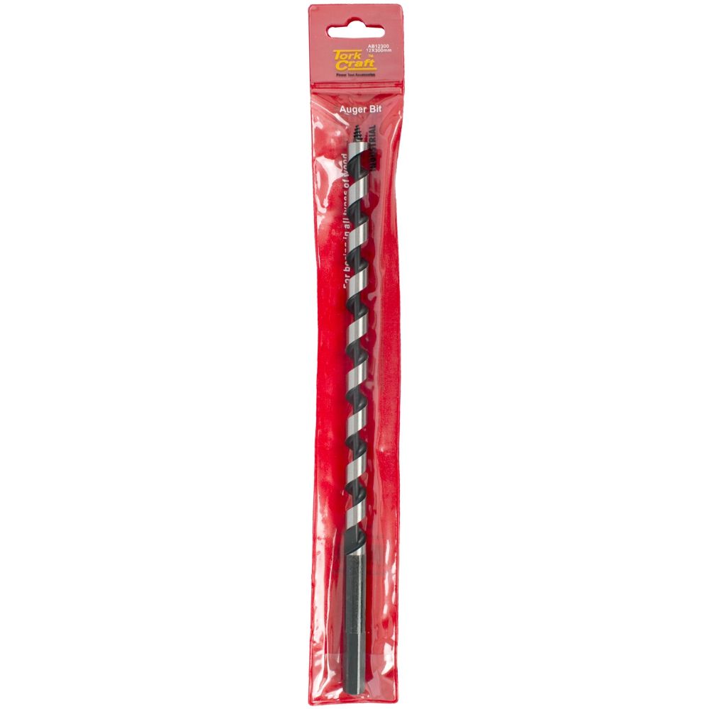 Auger Bit 12 X 300mm Pouched