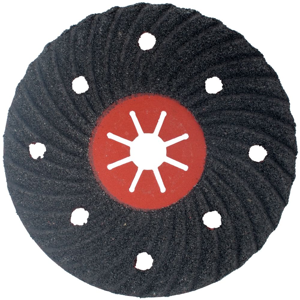 Vulcanized Fibre Disc 180mm 60 Grit Bulk