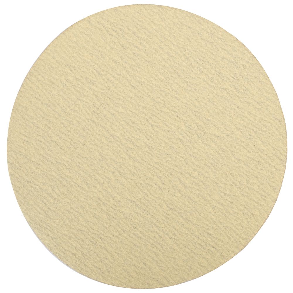 Gold Disc (50 Pieces) 320 Grit 150mm Without Hole Hook And Loop