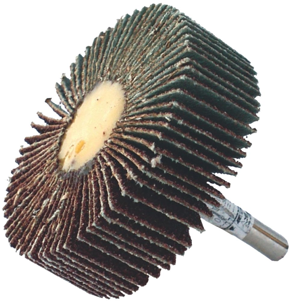 Flap Wheel 30 X 20 X 6mm Shaft 60 Grit Per Each