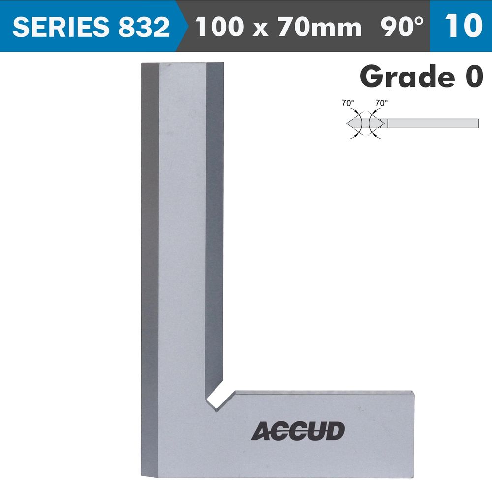 Beveled Edge Square 90 Deg. Grade 0 100x70mm