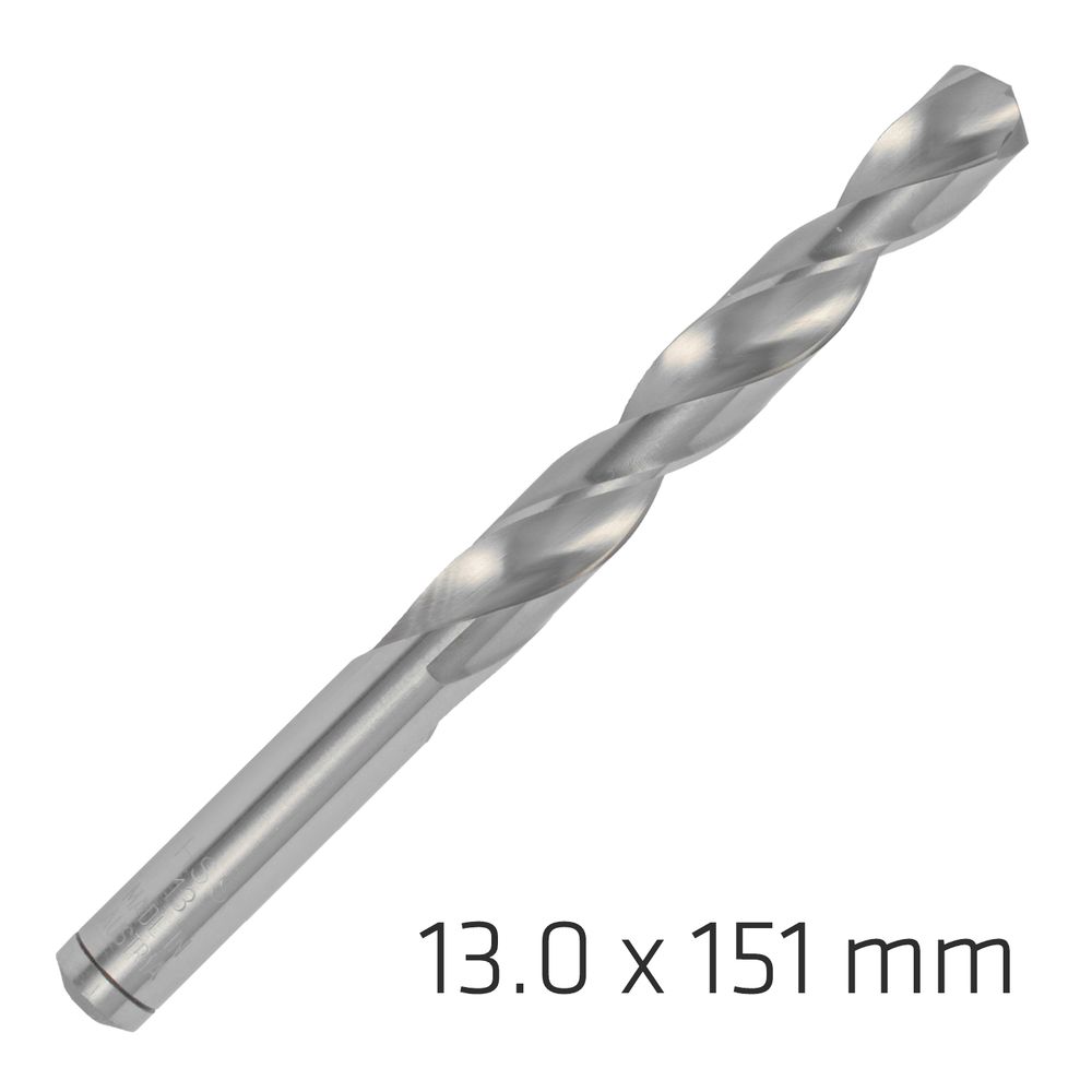 ALPEN Pro Hss 13mm Drill Din 338 Rn 135 Split Point Plastic Wallet