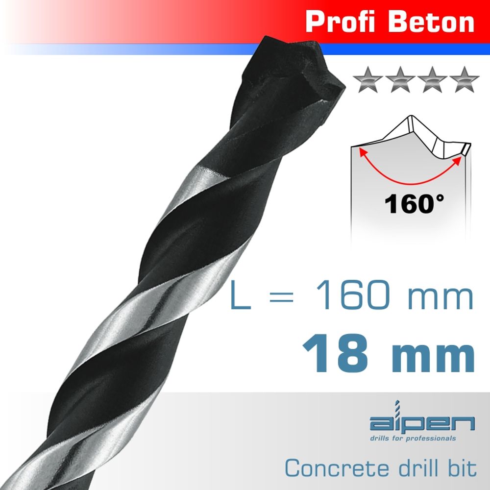 Concrete Profi Beton Drill Bit 18mm