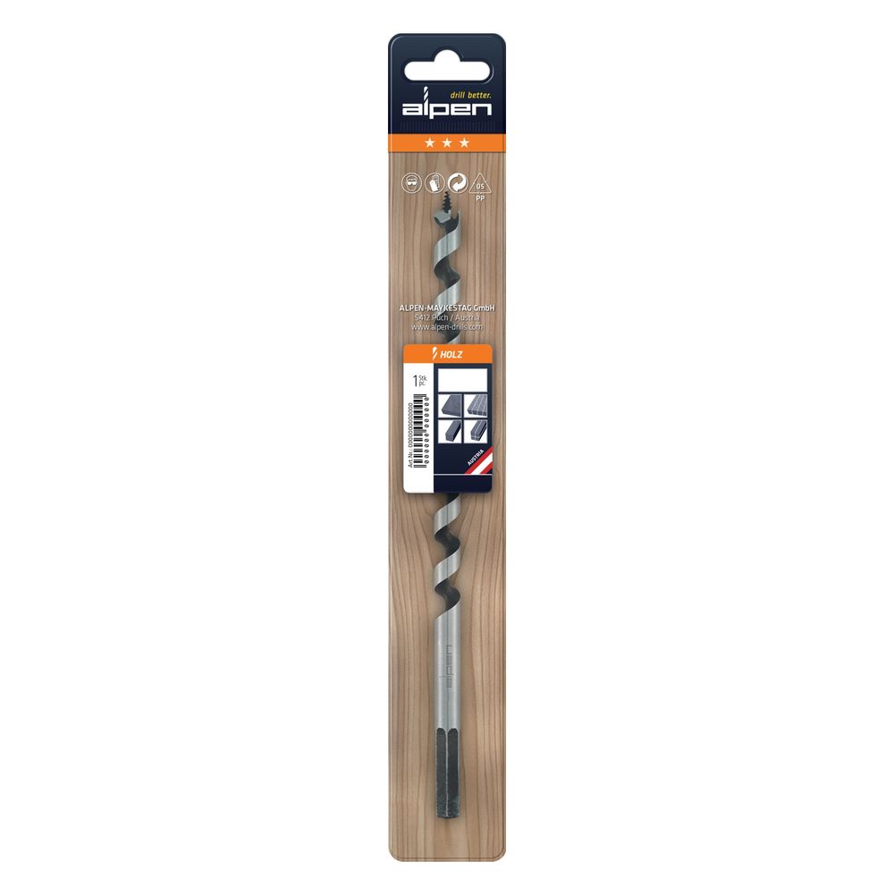 Wood Auger Drill Bit 6 X 235mm