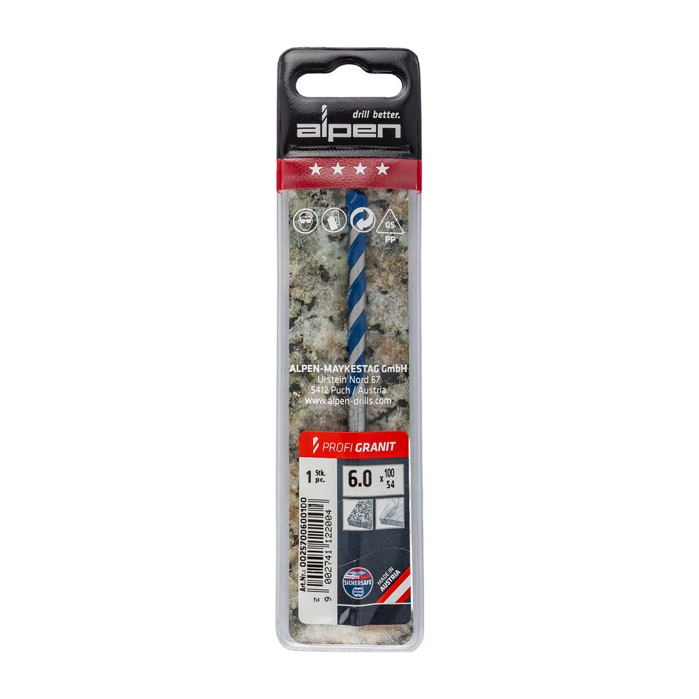 Granite Drill Bit 6.0mm