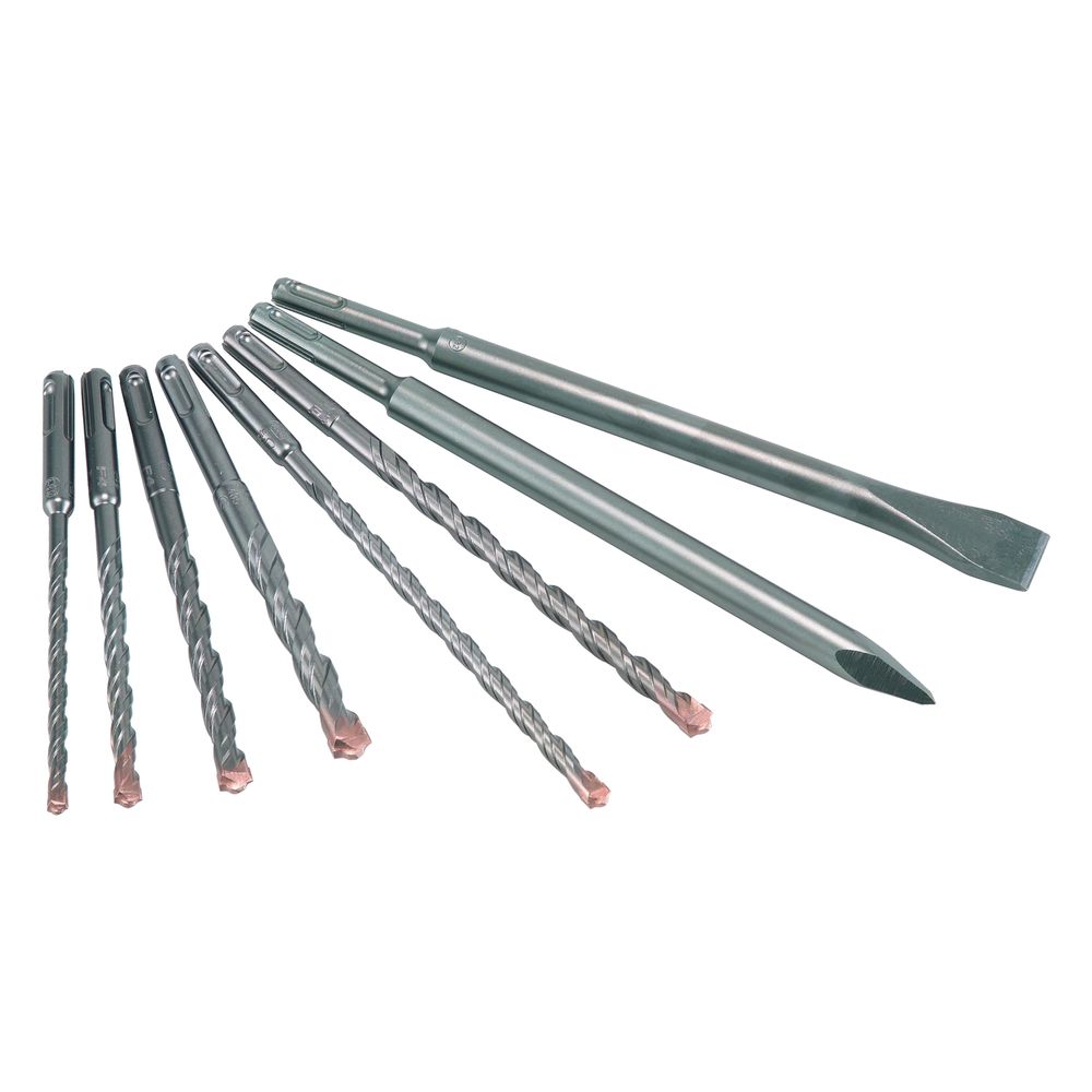 Sds Mixed Drill Bits 6 8 10 12 X 160mm 8 10 X 210mm 2 X 250mm Chisel