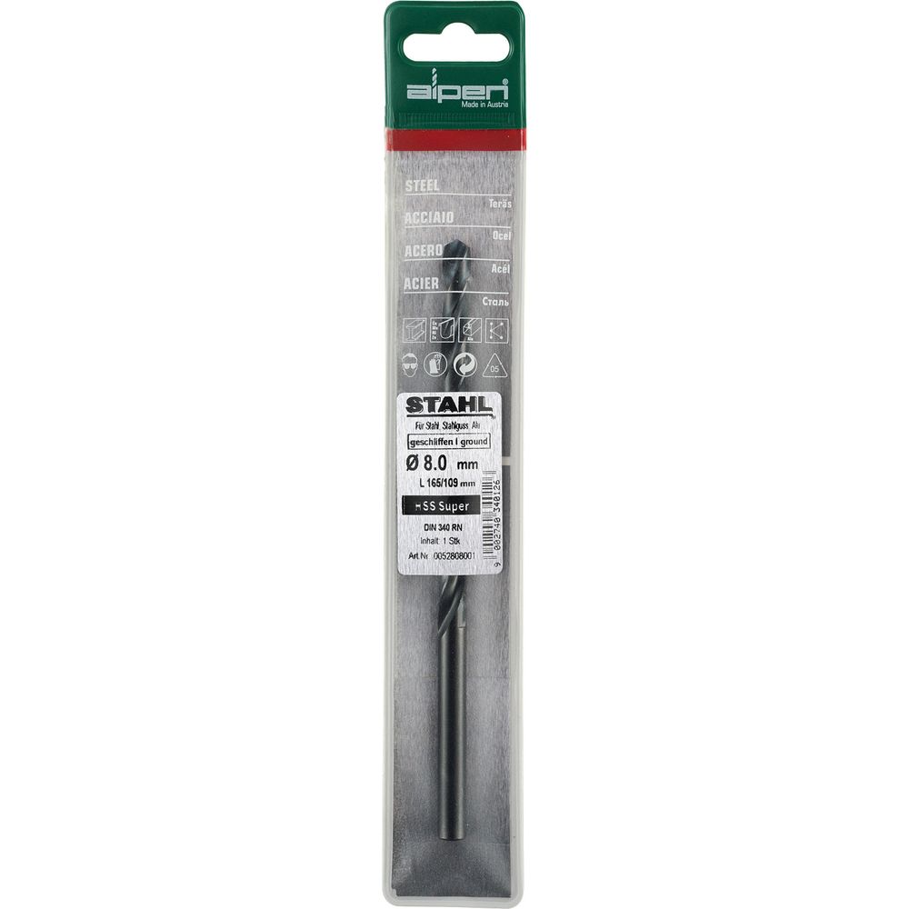 Hss Super Drill Bit Long 5 X 132mm Pouch