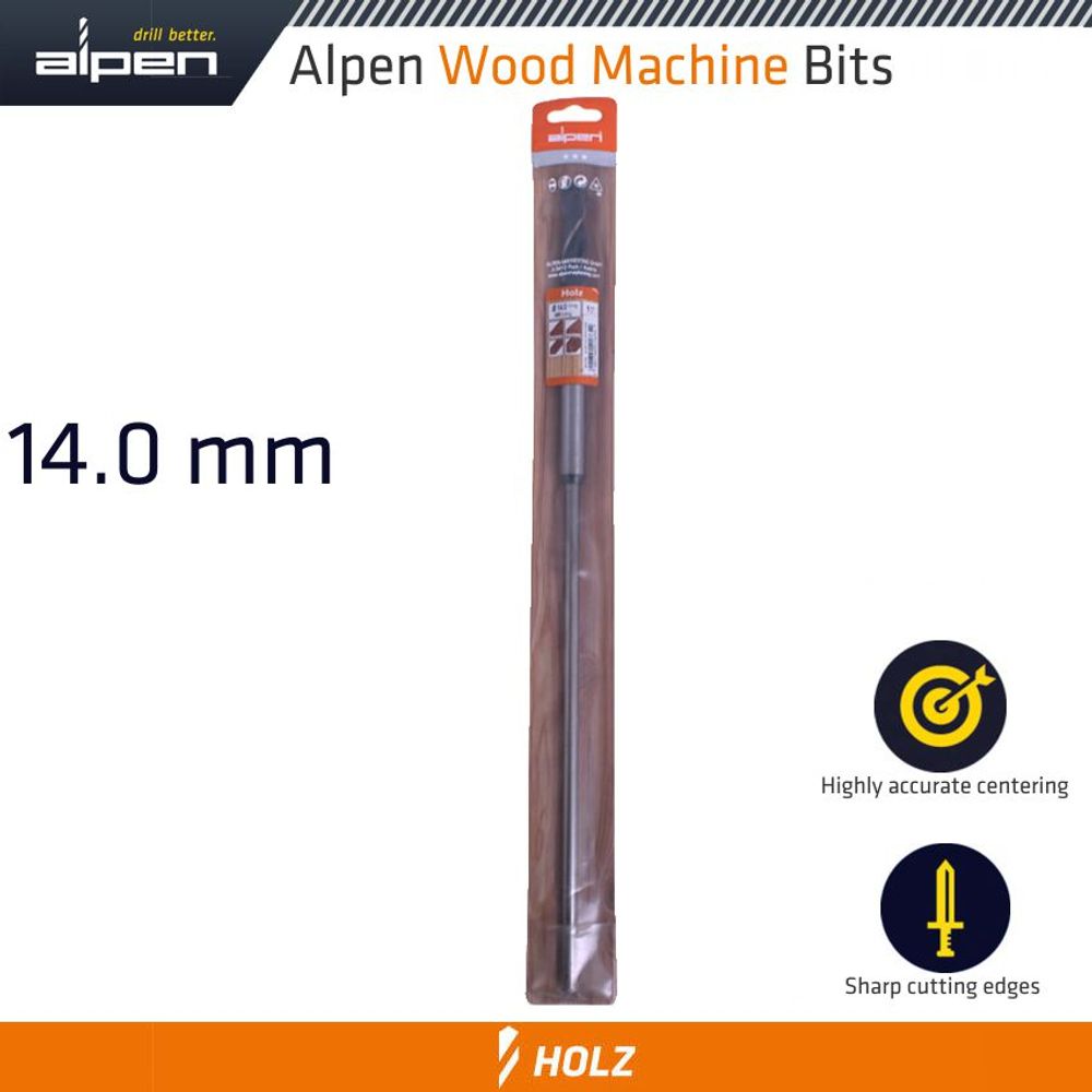 Wood Machine Drill Bit 14mm X 400mm