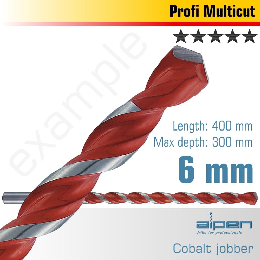 Profi Multicut Drill Bit 400 X 6mm