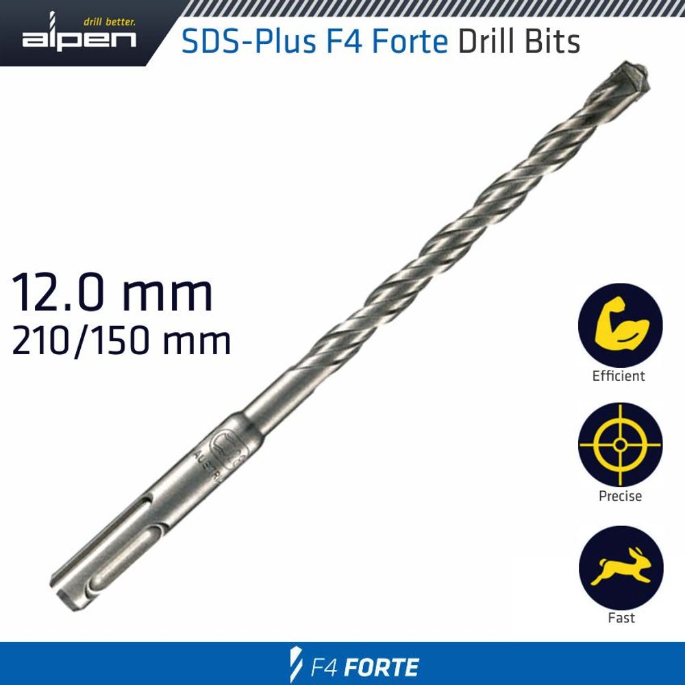 Sds Plus Bit 210 X 150mm 12mm Bulk