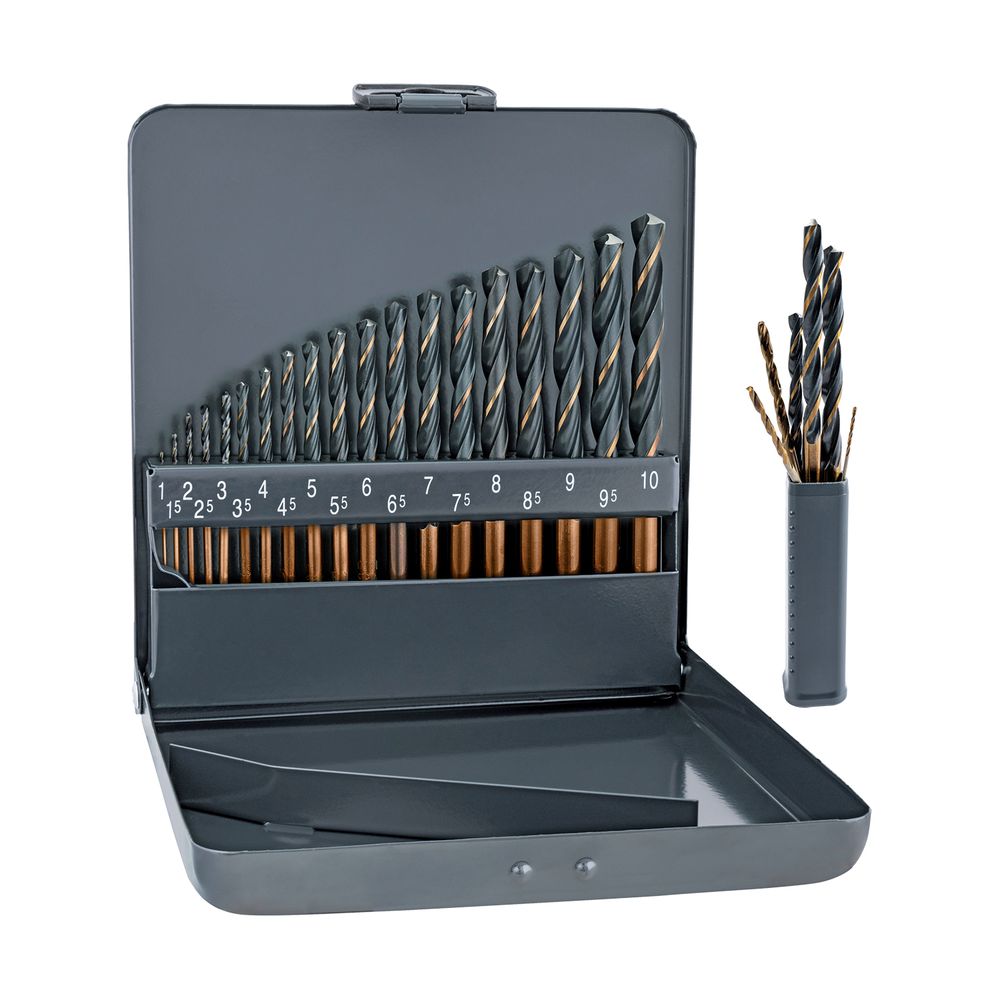 Sprint Master Set 19 Piece 1-10 X 0.5mm In Metal Case 1-6mm Free Inclu
