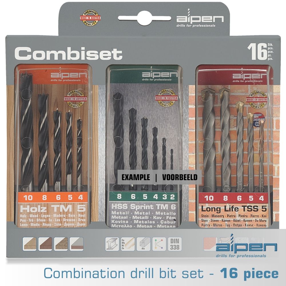 3 Set Carton Wood Masonry Hss