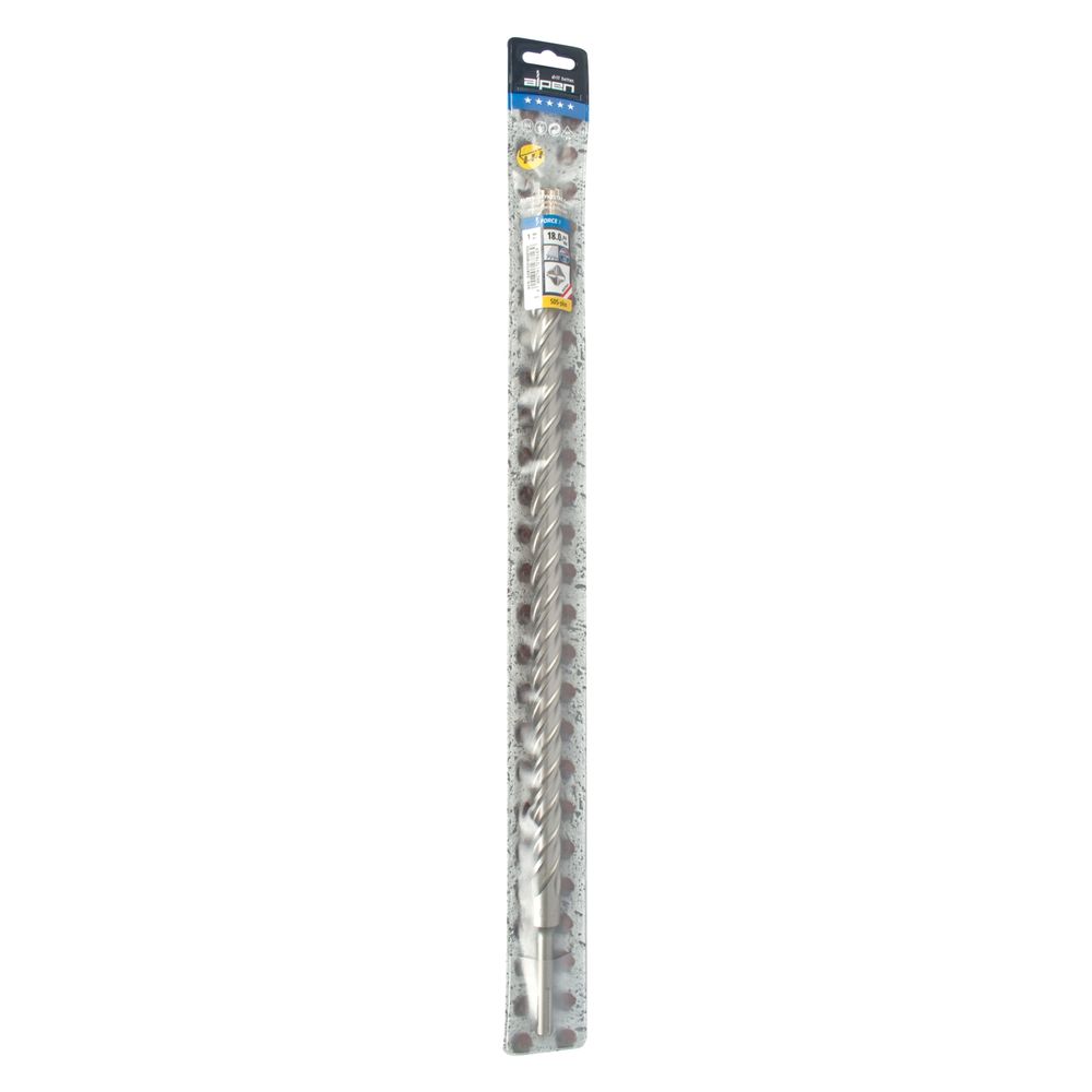 Force X 18.0 X 450/400 Sds-plus Rebar Drill Bit X4 Cutting Edges