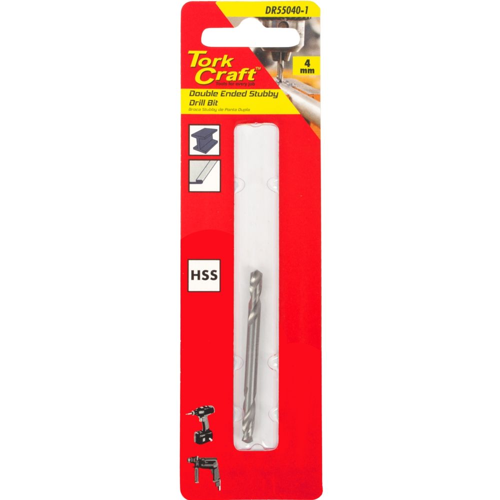 Double End Stubby Hss 4mm 1 Pc