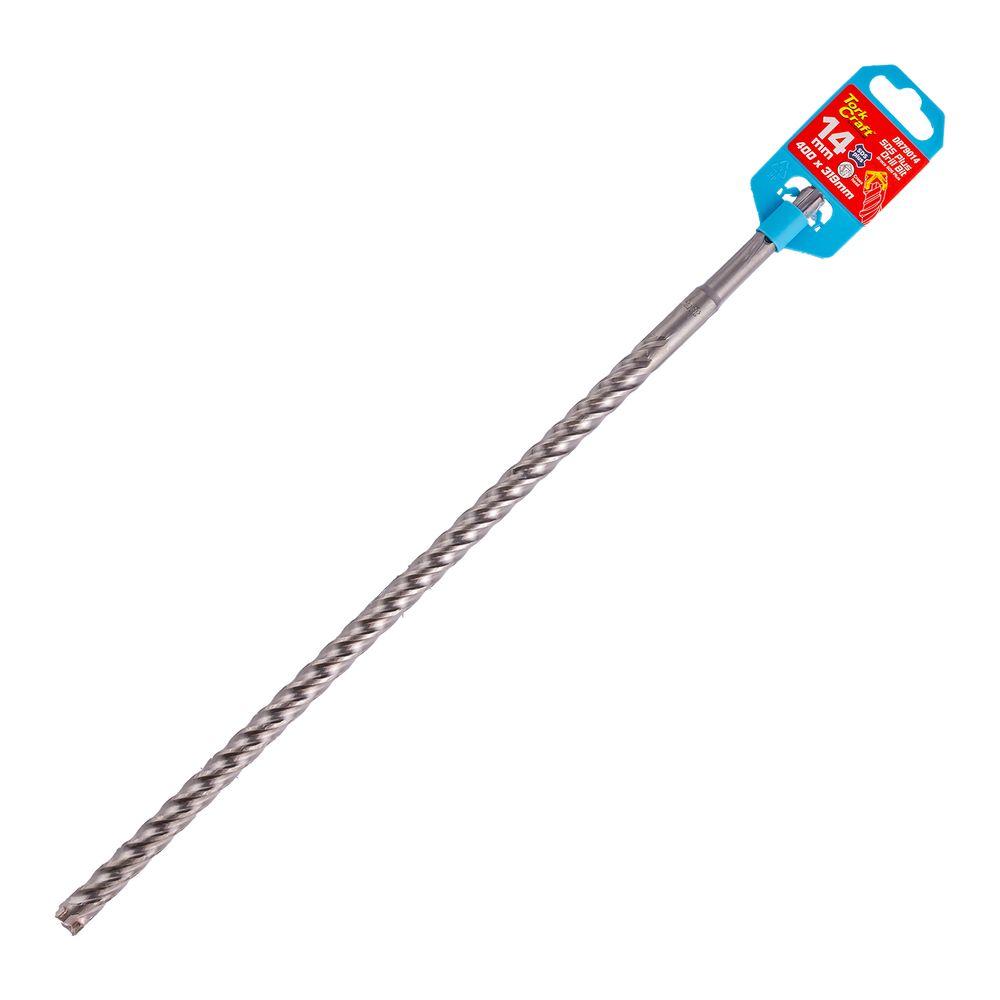 Sds Plus Cross Head Rebar 14mm X 319mm X 400mm Drill Bit