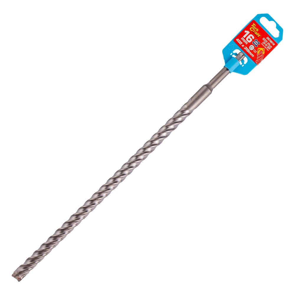 Sds Plus Cross Head Rebar 16mm X 319mm X 400mm Drill Bit