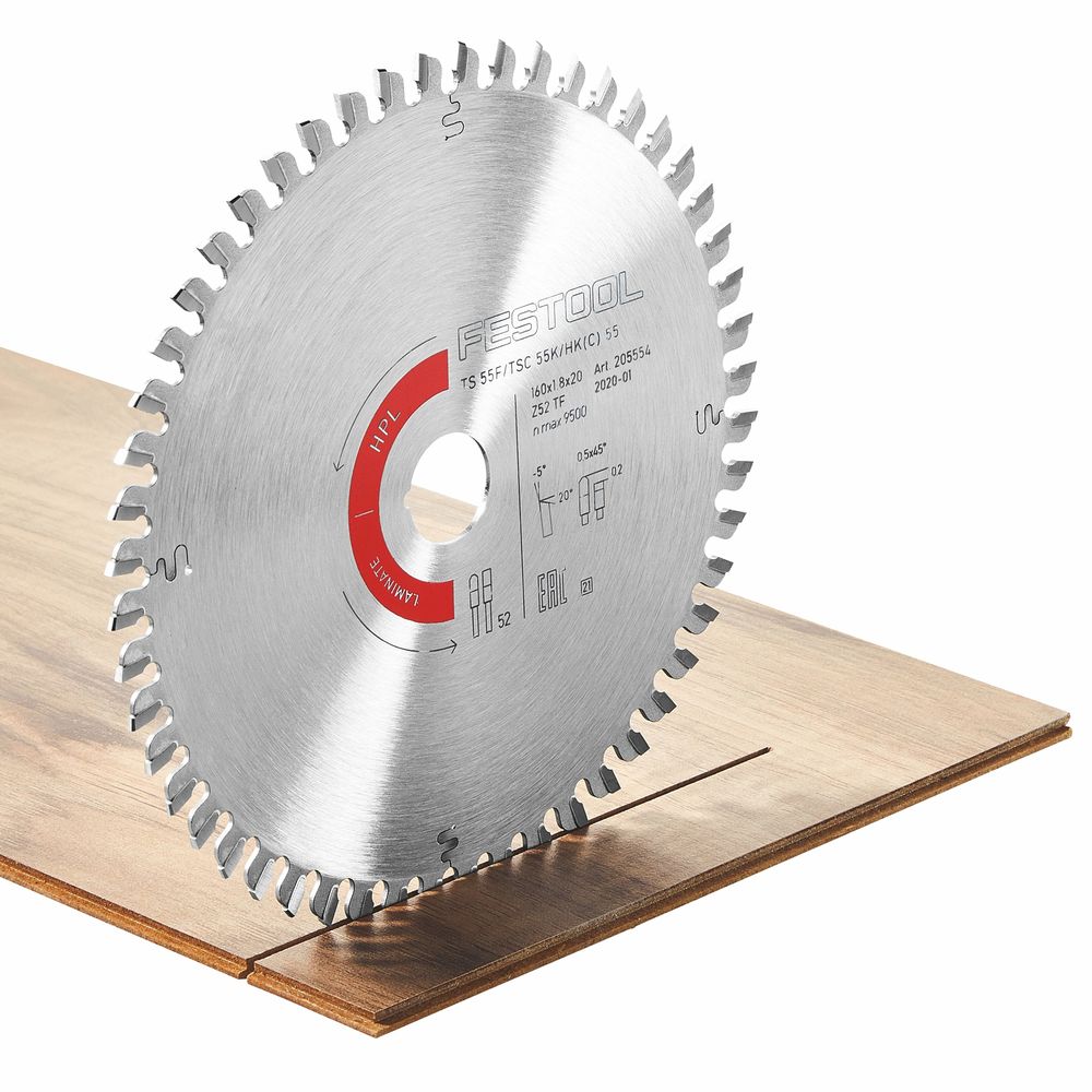 Saw Blade Laminate Hw160 X1.8x20 Tf52