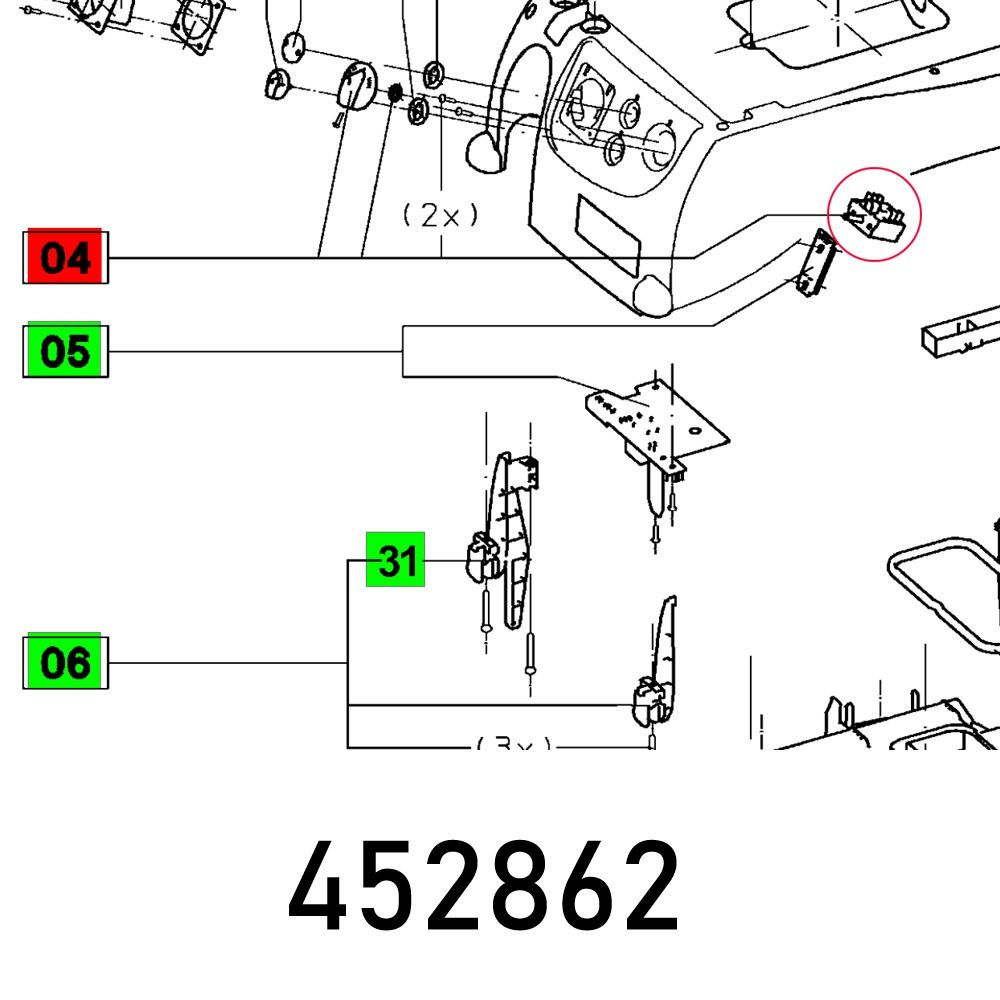Switch Ct I-0-auto