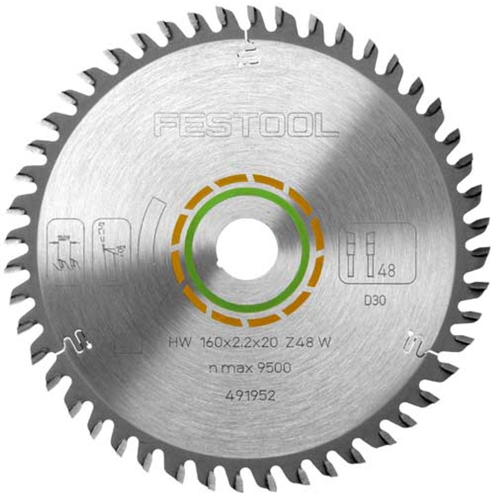 Saw Blade Hw 160 X 2,2 X 20 W48 Tct Circular Saw