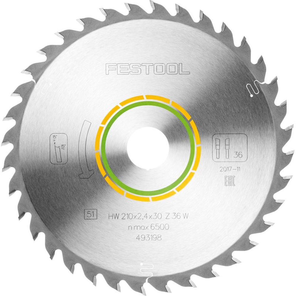 Saw Blade Hw 210x2,4x30 W36