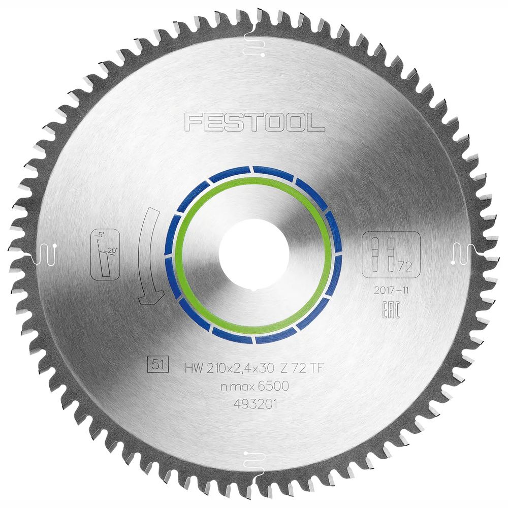 Saw Blade Hw 210x2,4x30 Tf72