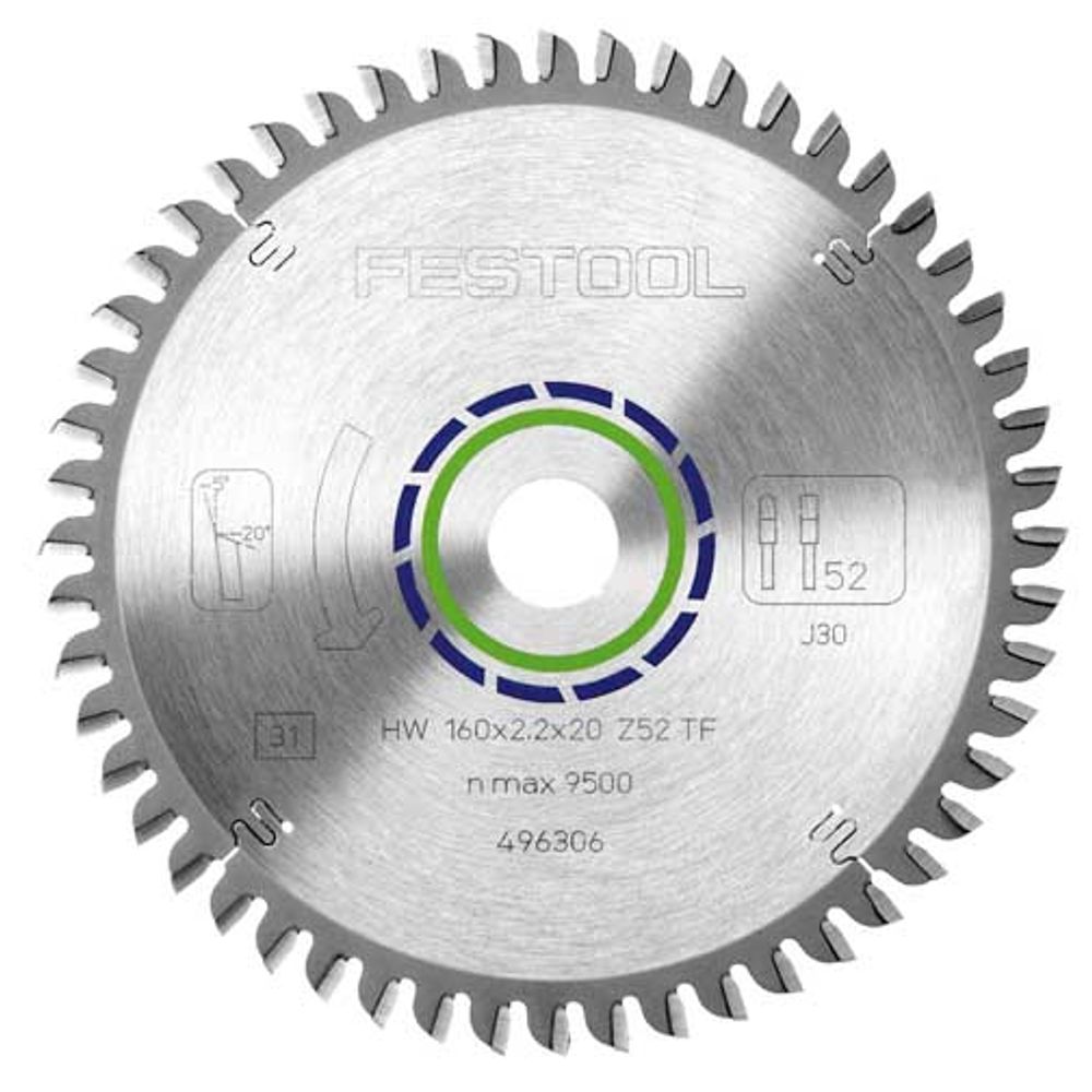 Saw Blade Hw 160x2,2x20 Tf52