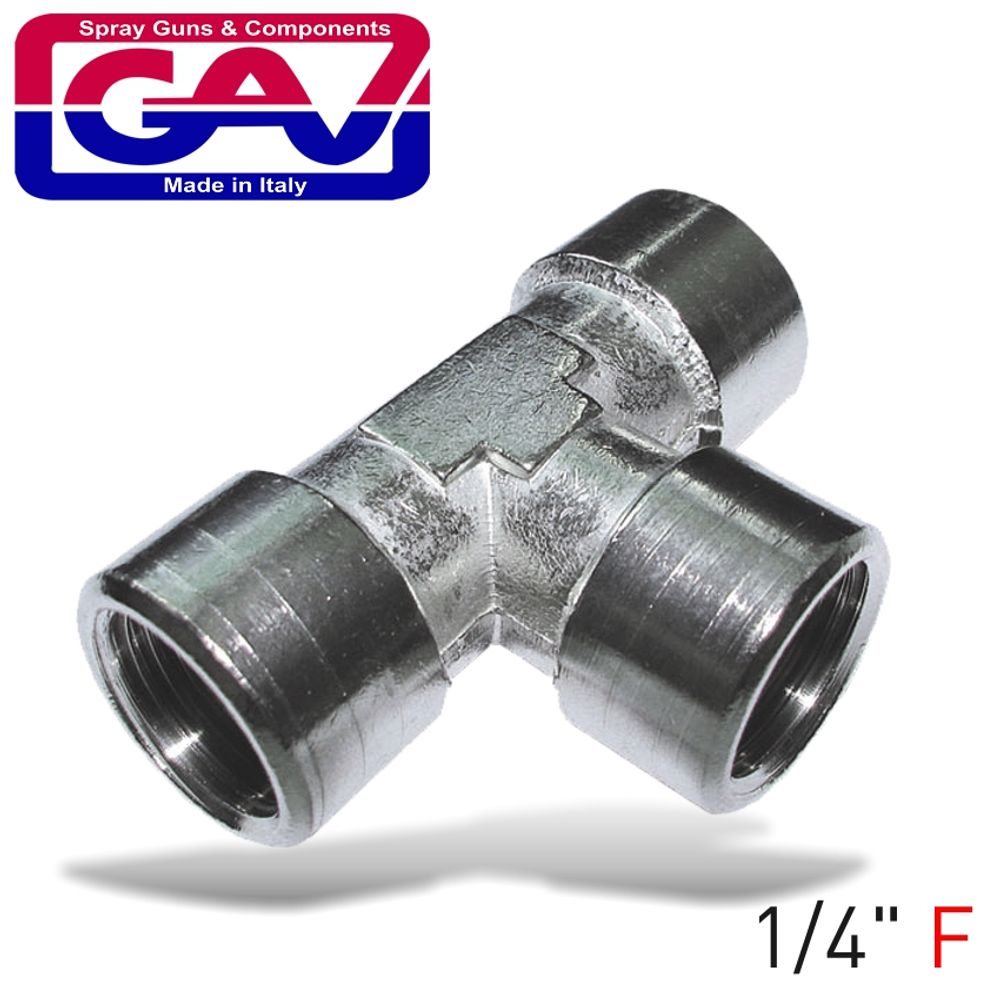 T Connector 1/4'fff