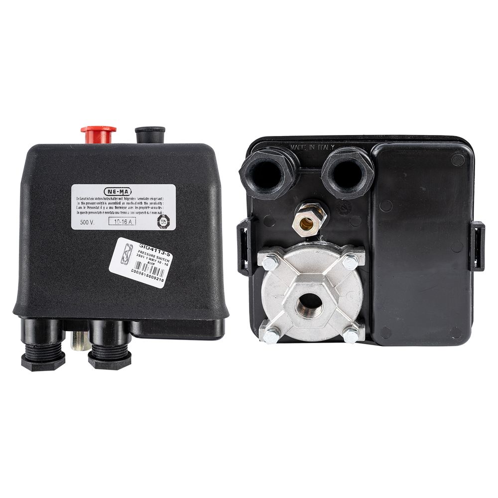 Pressure Switch 380v 1 Way 10 - 16 Amp Over Load