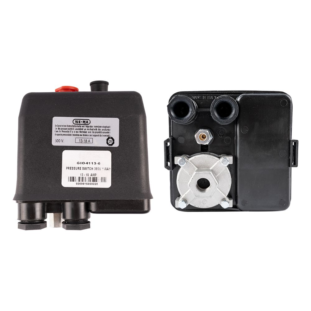 Pressure Switch 380v 1 Way 13 - 18 Amp Over Load