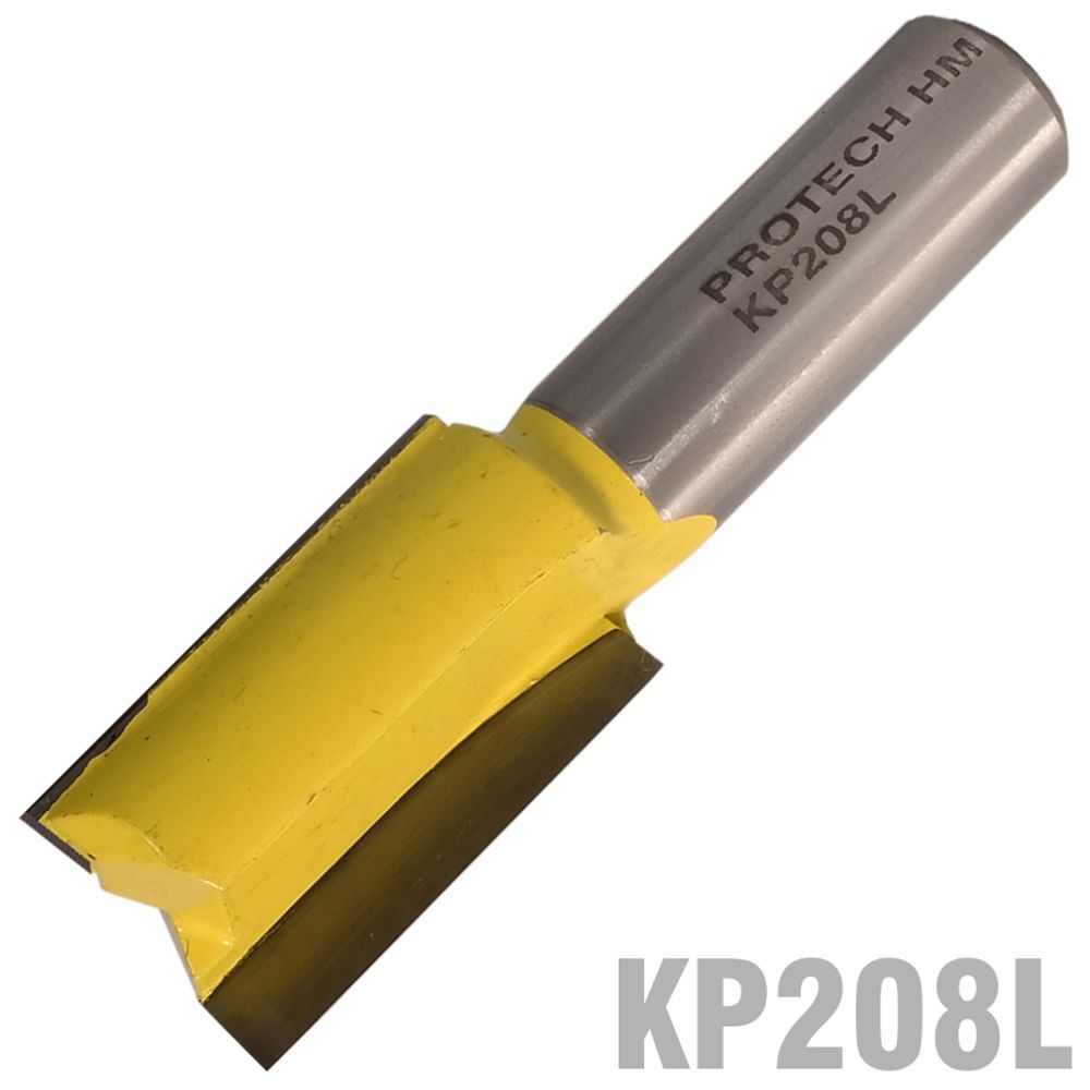 Straight Bit 3/4'(19mm) X 1 1/4'(31.8mm) Two Flute 1/2' Shank