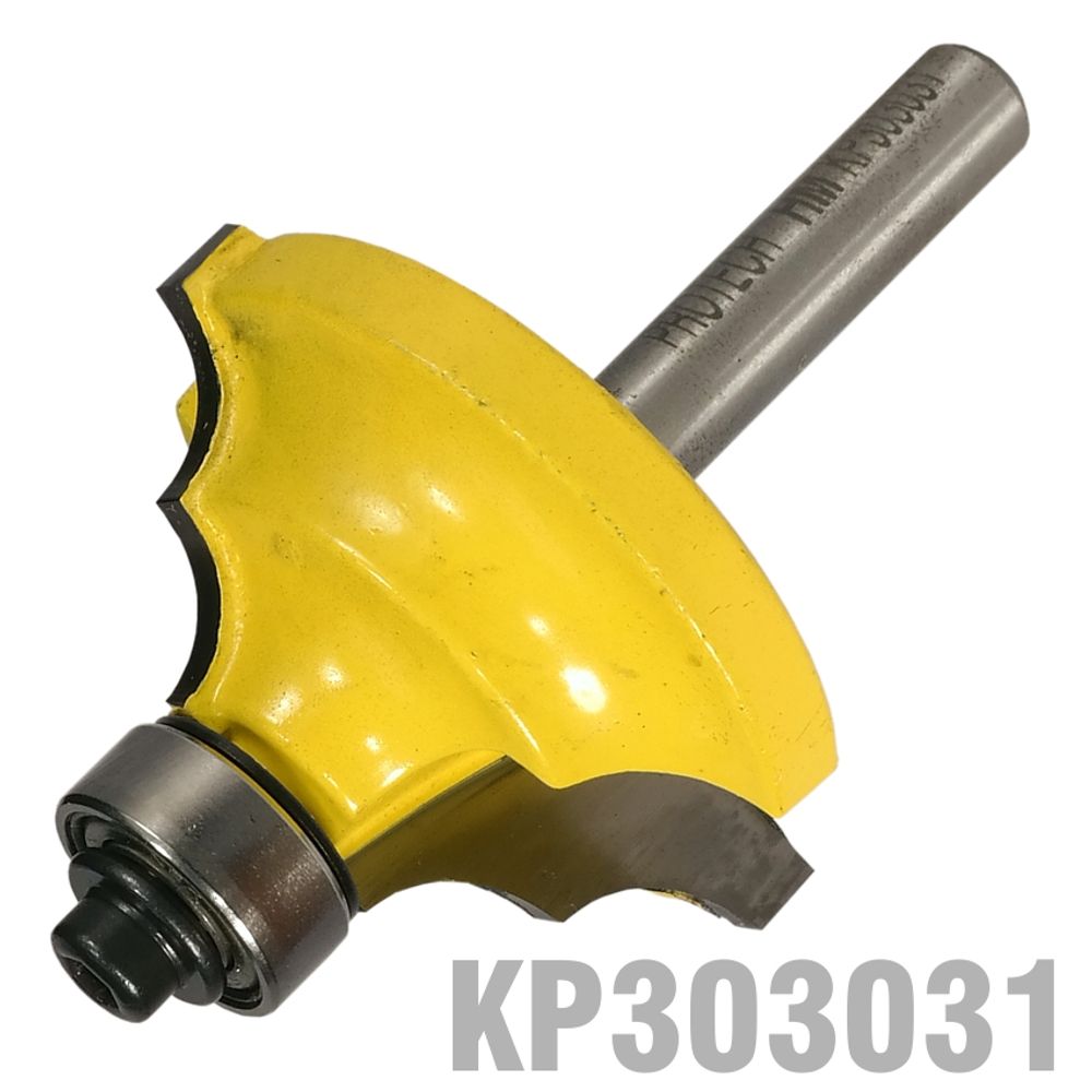 Double Round Bit 1 1/2' X 11/16' Radius 3/16' 1/4' Shank