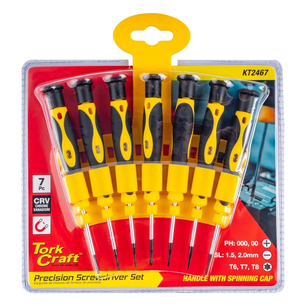 7pc Precision Screwdriver Set