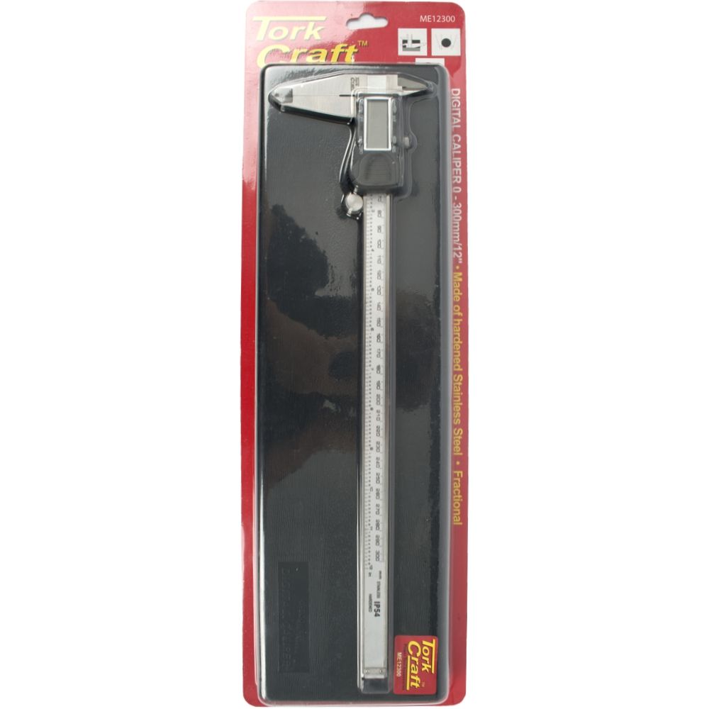 Vernier Digital Frac. 300mm S/steel 0.01mm Acc. Abs Func. Ip54