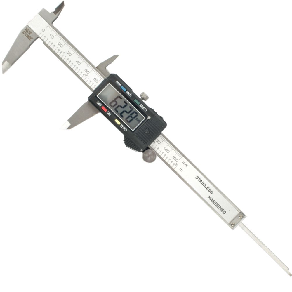 Vernier Digital 4 Key 150mm S/steel 0.01mm Acc. Abs Func. Metric / In