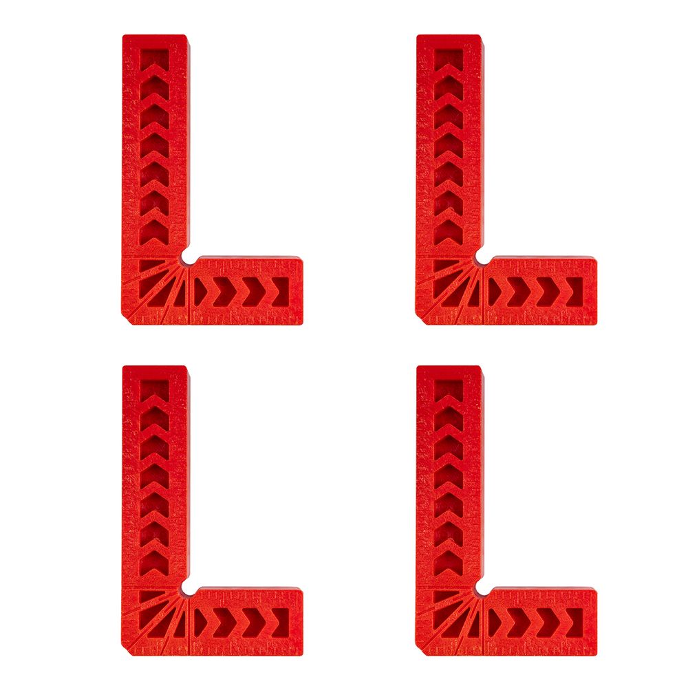 Plastic Square Abs 80x50x12mm 4pc
