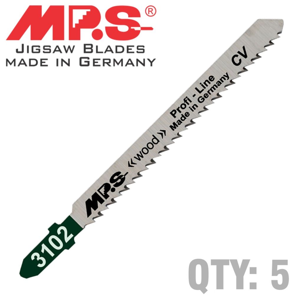 Jigsaw Blade Wood T-shank 10tpi T101br