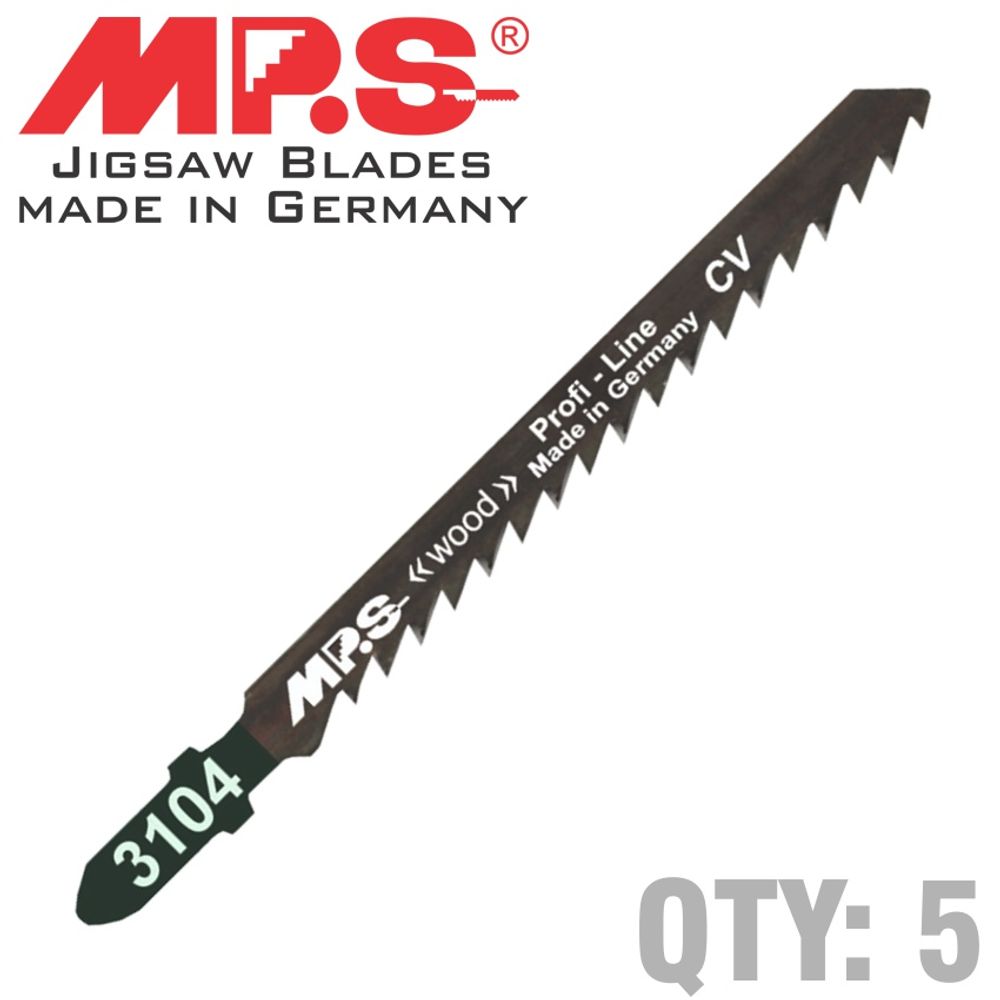 Jigsaw Blade Wood T-shank 6tpi T144d