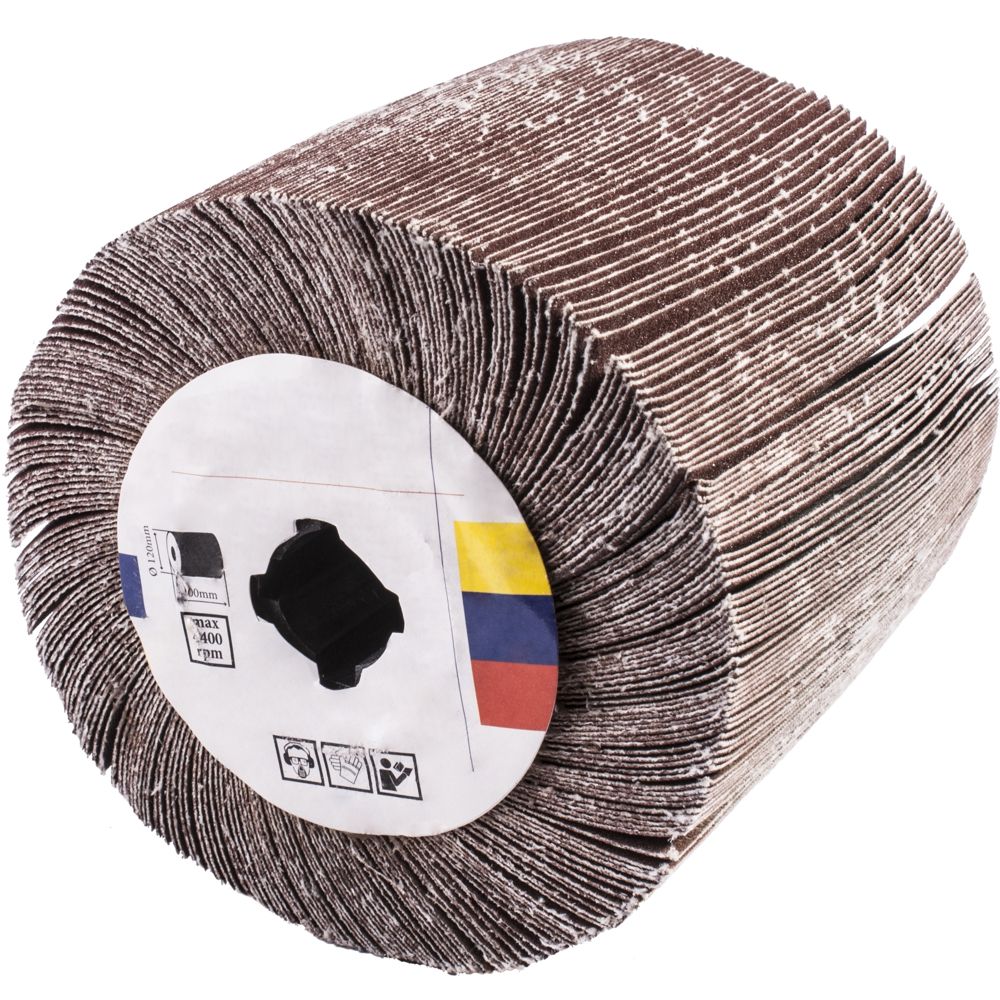 240 Grit Flap Grinding Wheels 120mmx100mm