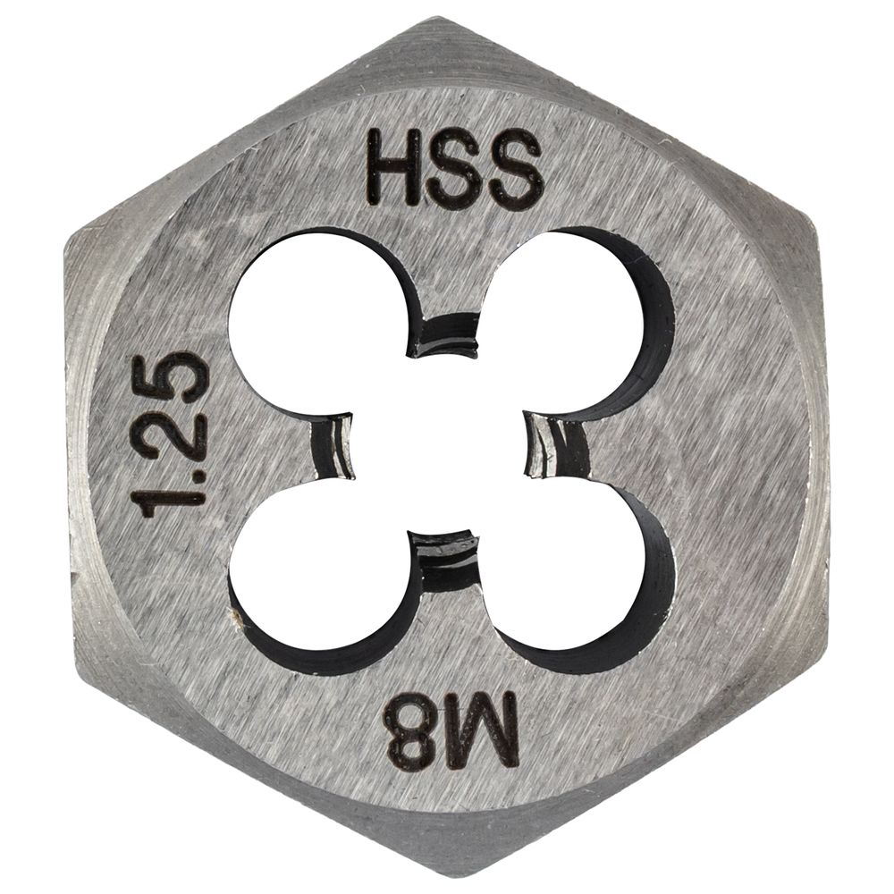 Die Hss Hex 8x1.25mm 1"1/case