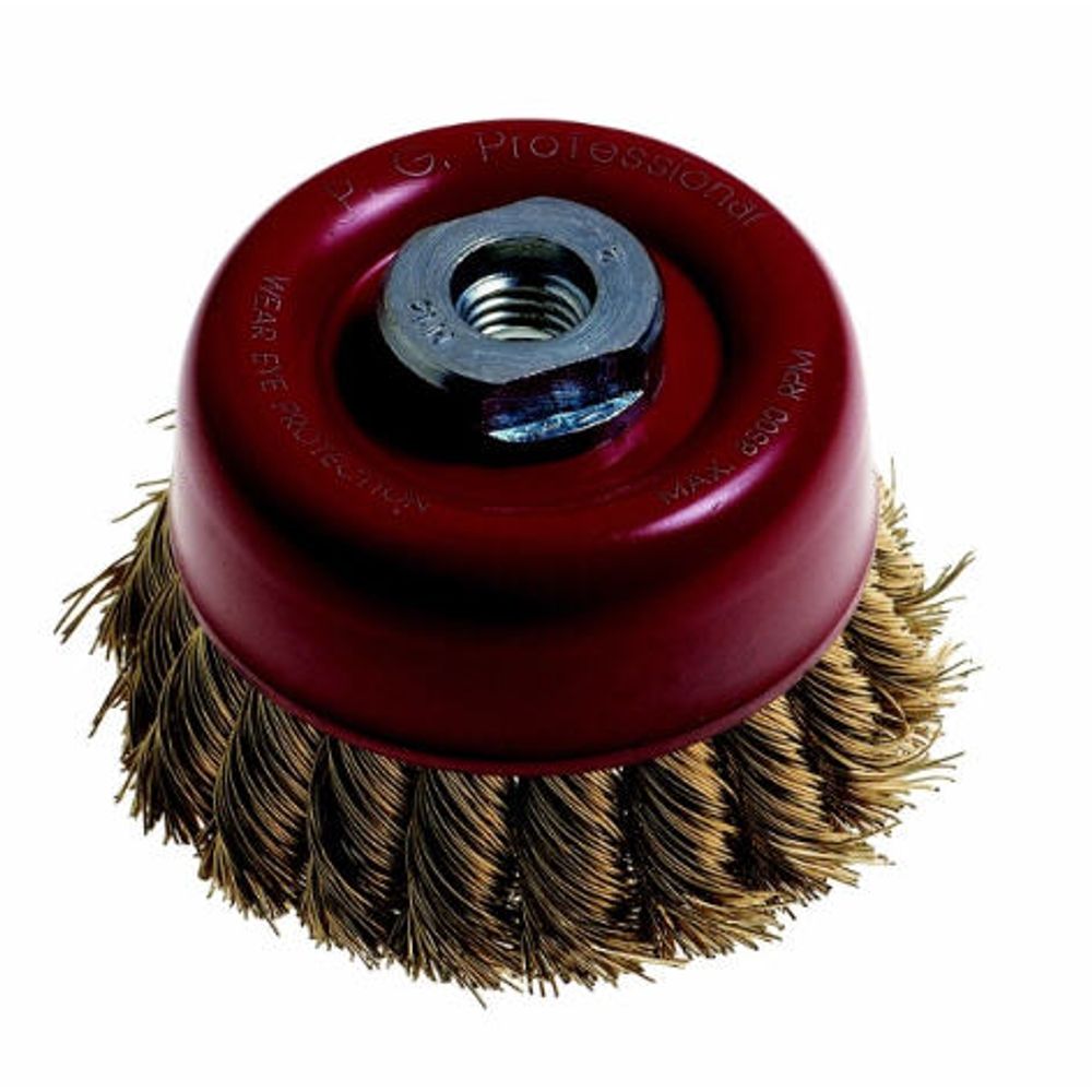 Wire Cup Brush Knotted 65mm14m