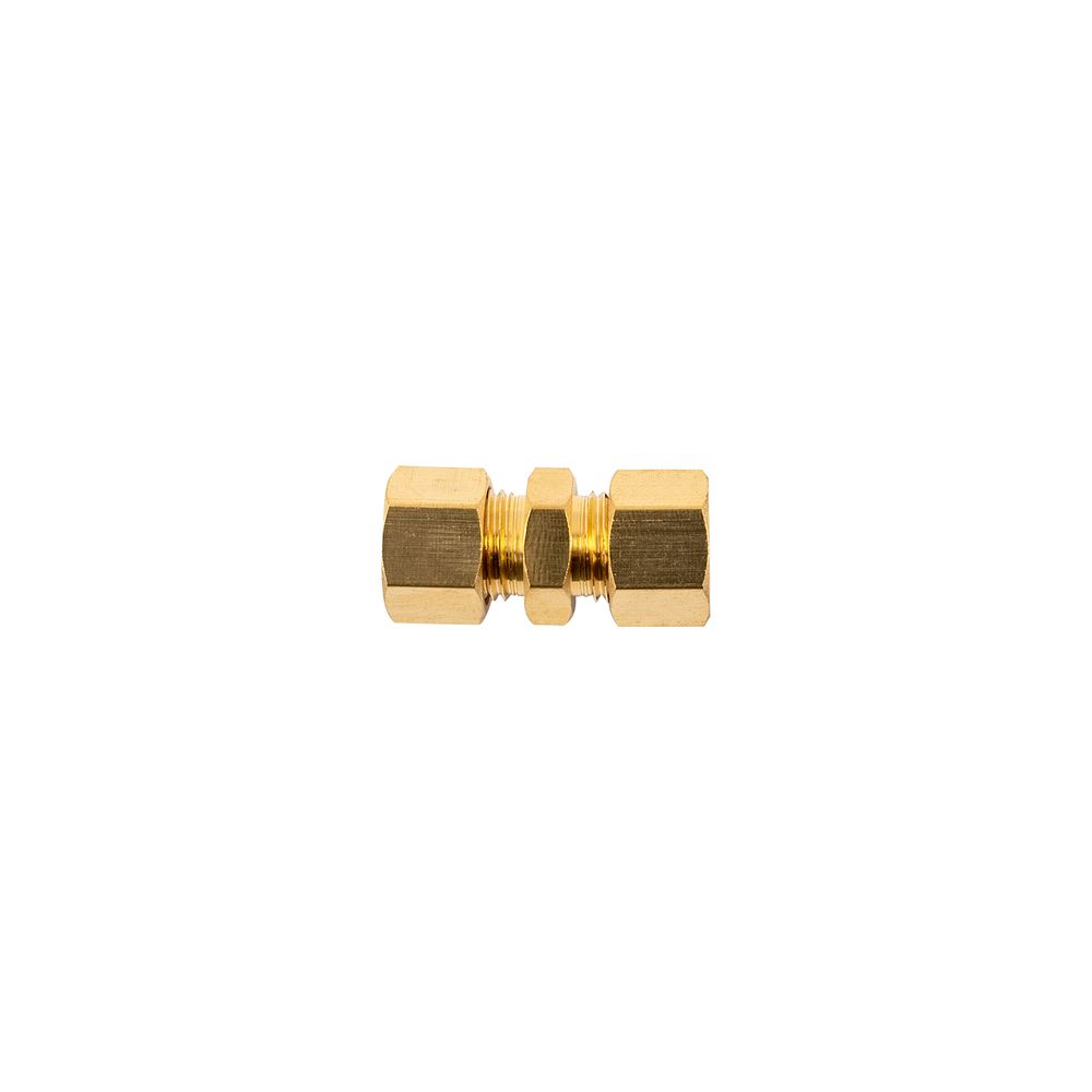 Brass Conical Str. Joint 6mm