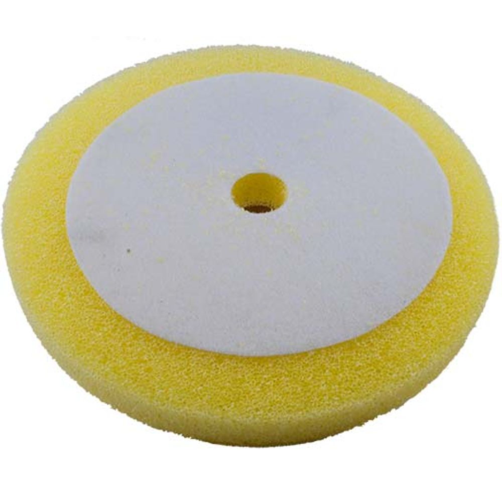 Foam Pad Yellow Finishing Sponge 200mm 8'