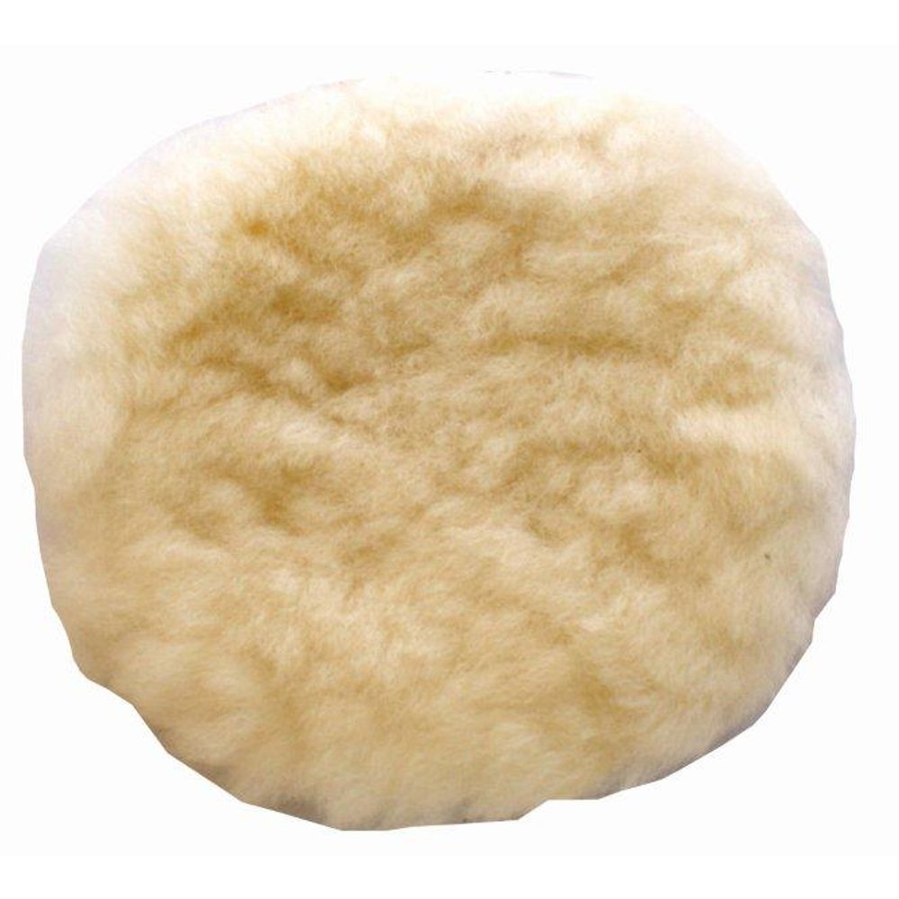 Polishing Bonnet Wool Hook And Loop 125mm 5'