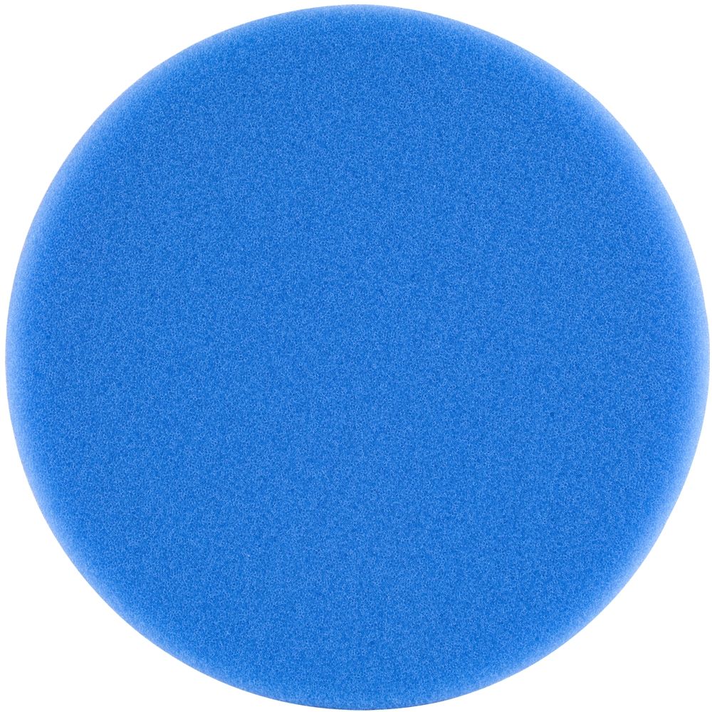 Foam Pad Hook And Loop Blue Sponge 150mm 6' Heavy Polishing