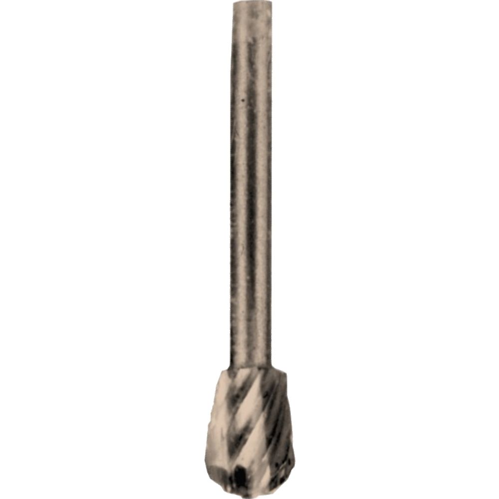 Mini H/speed Cutter 6.4mm Round Point 3.2mm Shank