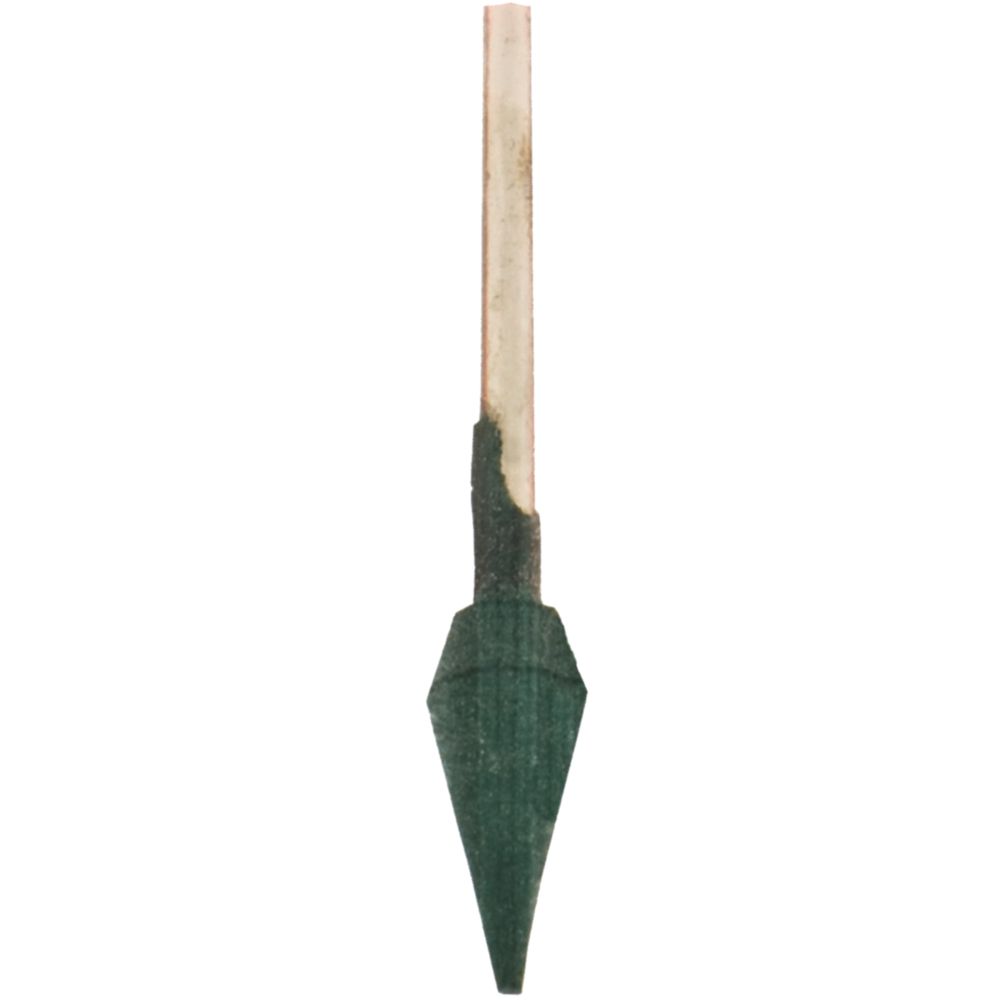 Mini Rubber Polishing Point 6.4mm Sharp Point 2.4mm Shank