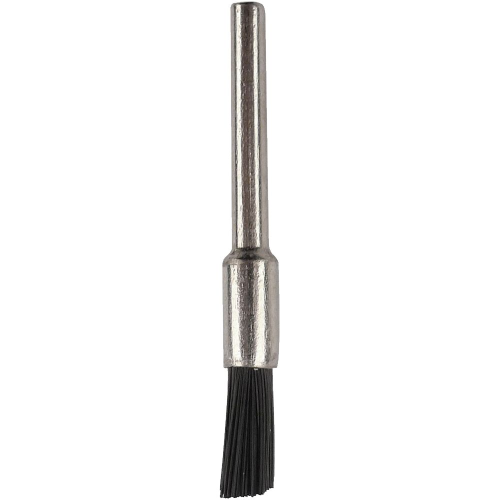 Mini Nylon Bristle Brush 3.2mm End 3.2mm Shank