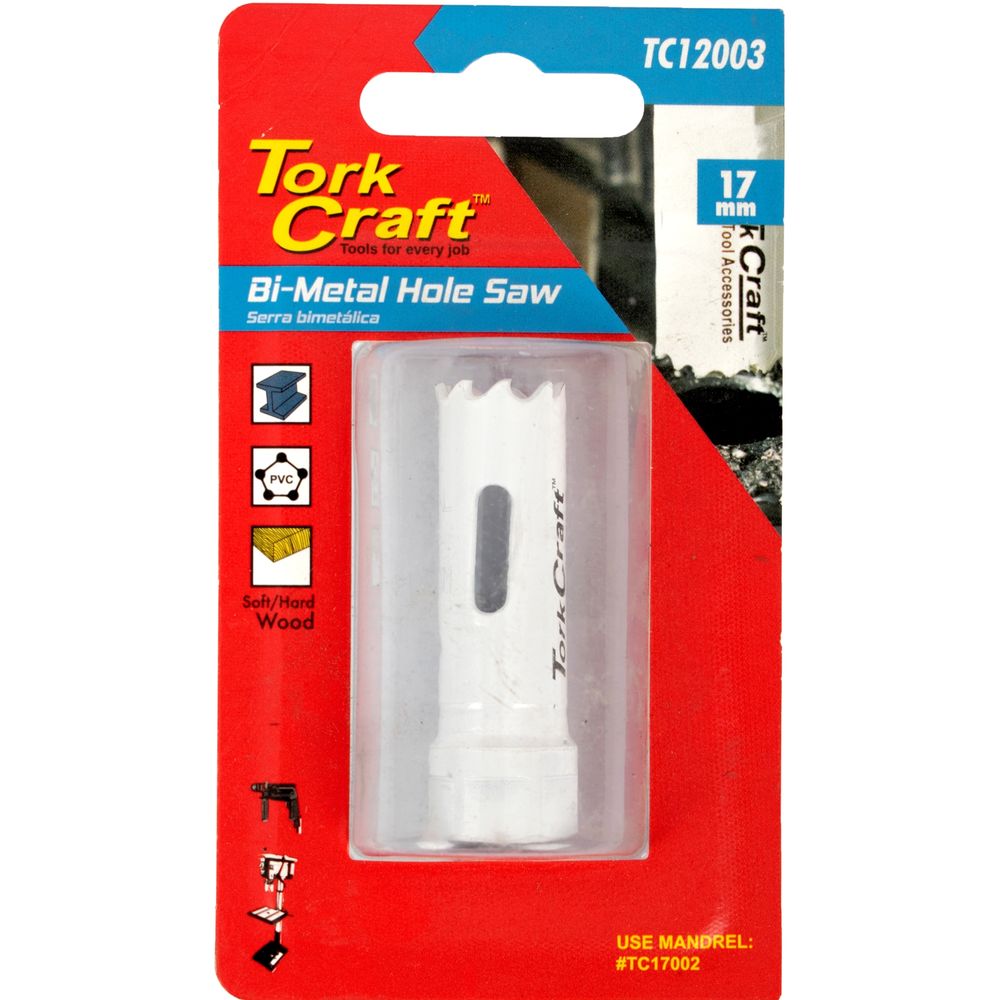 Hole Saw Bi-metal 17mm